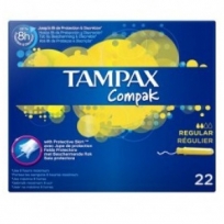 Tampax Compak Regular 22uds